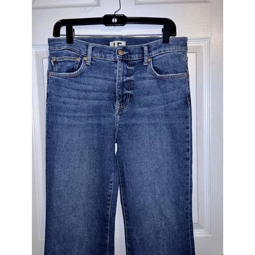 LOVERS AND FRIENDS River Verona Stretch Denim Low Rise Ultra Flare Jeans